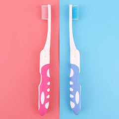 Portable toothbrush set ideal for travel, camping, school, and home