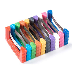 Flexible strip conforms to teeth contour, 2 of 6
