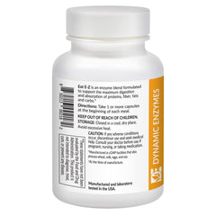 Eat E-Z Digestive Enzymes ingredients panel