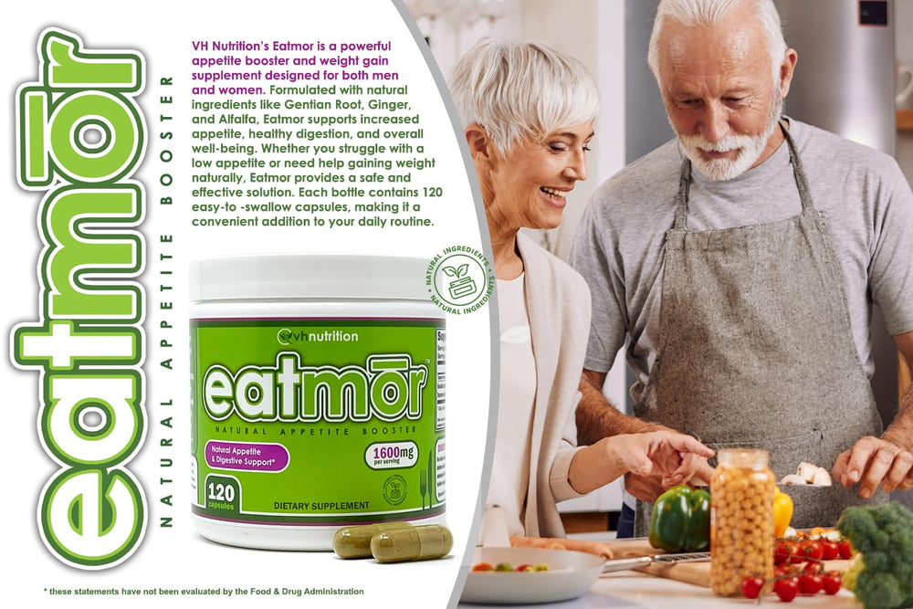 VH Nutrition Eatmor bottle back view
