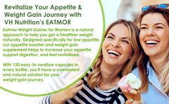 VH Nutrition Eatmor bottle front view