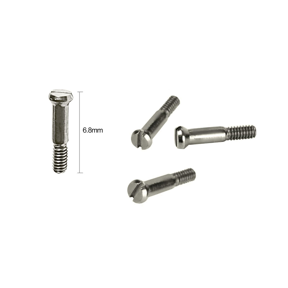 Mini screwdriver and four hinge screws for sunglasses repair