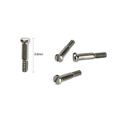 Mini screwdriver and four hinge screws for sunglasses repair
