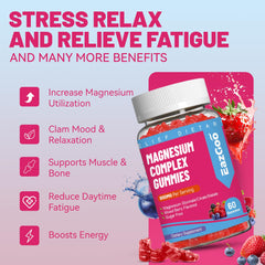 Lifestyle shot showing magnesium gummies for active individuals