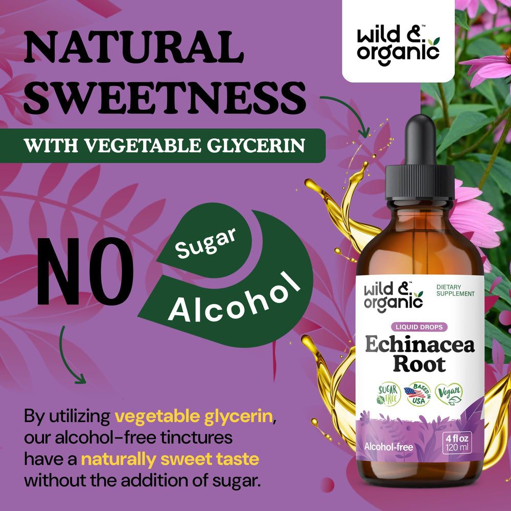 Echinacea root tincture ingredients label