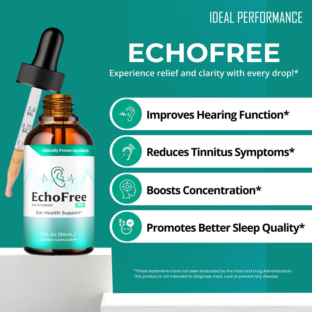 Echo Free All Natural formula bottle label