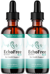 Echo Free Drops bottle with dropper
