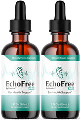 Echo Free Drops bottle with dropper