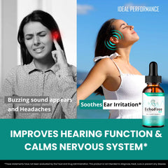 Echo Free Tinnitus Drops 2-pack packaging
