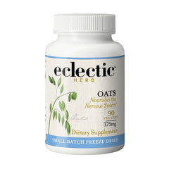 Eclectic Herb Oats Capsules bottle front view