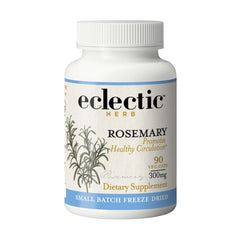 Eclectic Herb Rosemary Capsules bottle – front view
