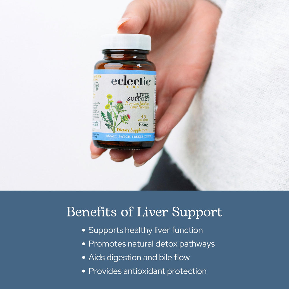 Concentrated botanicals for detoxification and digestion