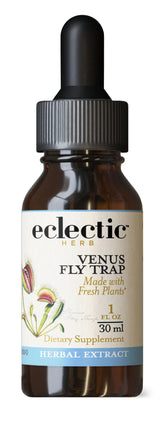Eclectic Venus Fly Trap O Pink bottle label