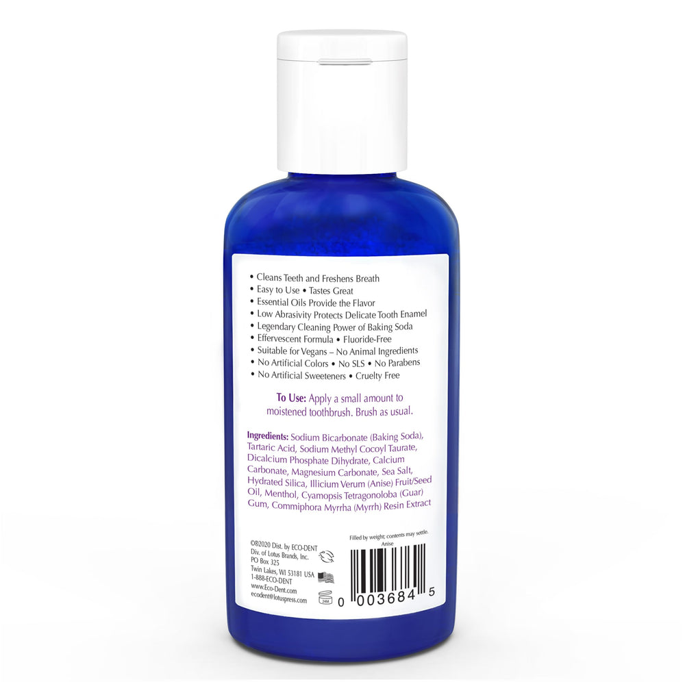 DailyRinse single-use pack included with Eco-Dent DailyCare