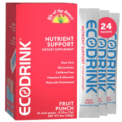 Eco Drink Fruit Punch stick packet by Lily of the Desert