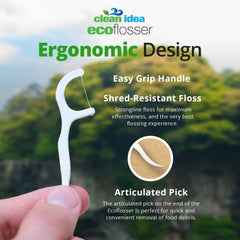 Dental floss picks suitable for adults and kids