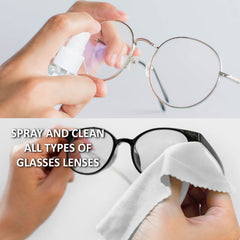 Eco-friendly packaging for lens cleaner kit