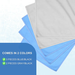 Double-sided microfiber and suede cloths for delicate electronics