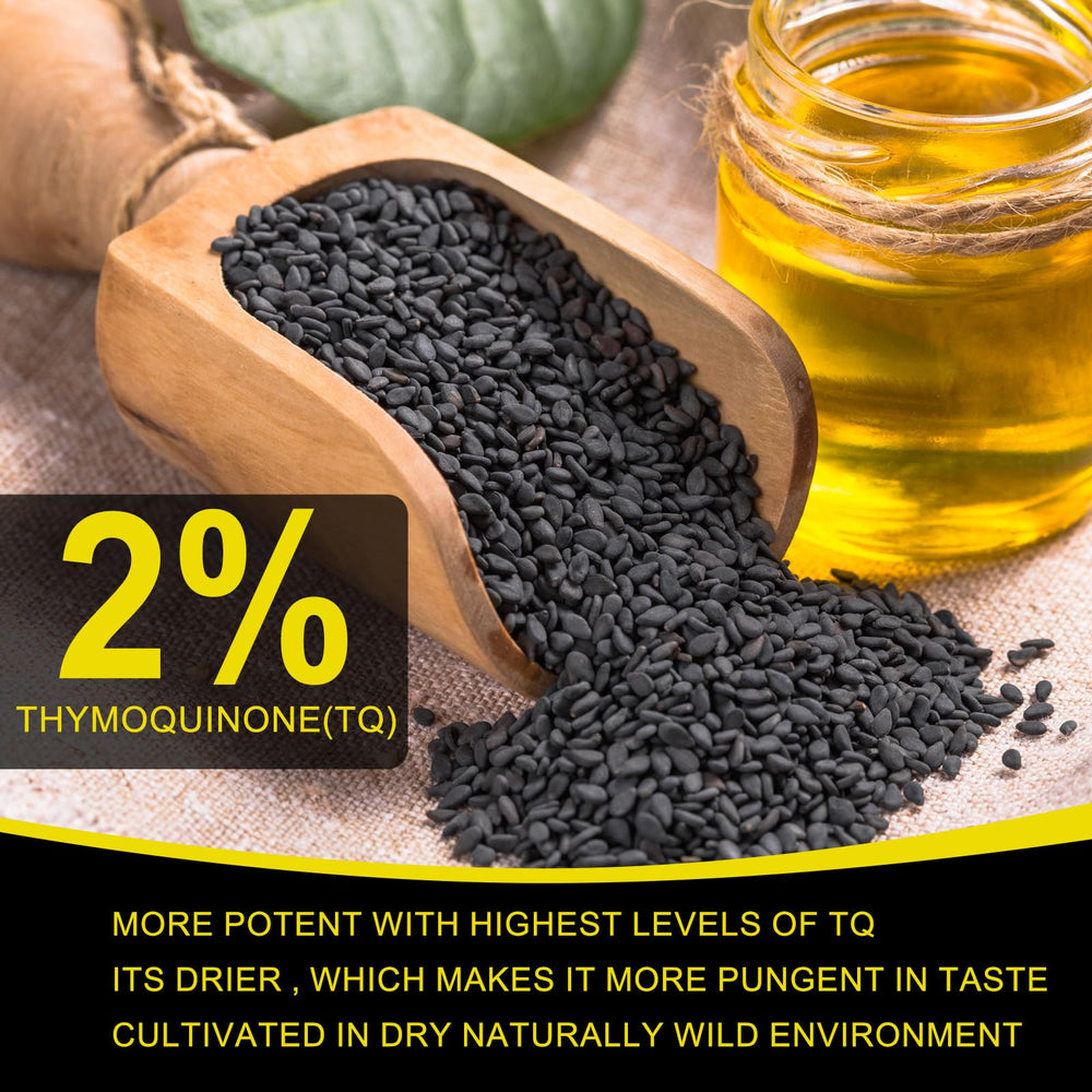 Eco-friendly packaging for organic black seed oil