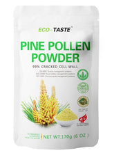 ECO-TASTE Pine Pollen Powder 6oz bottle with label