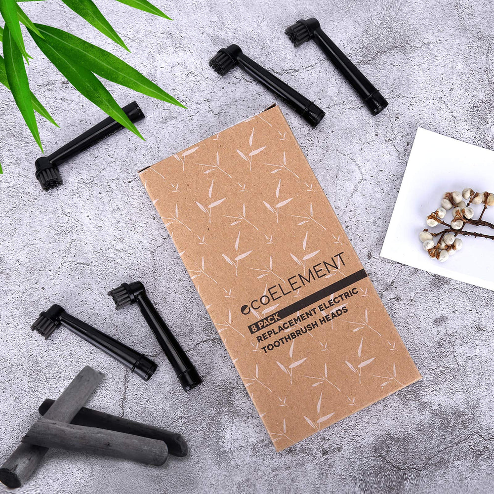 charcoal-infused bristles for stain-fighting cleaning