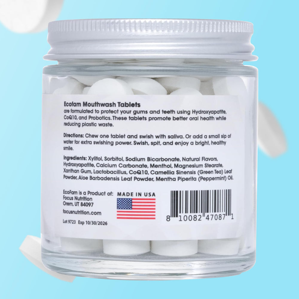 Fresh peppermint flavor for fresh breath