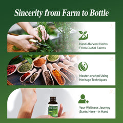 Dosing drops in water for easy consumption