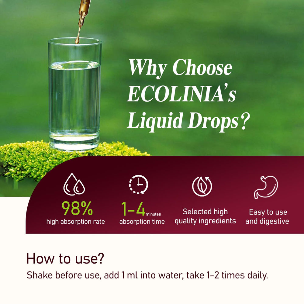Graphic indicating liquid drops with high absorption efficiency