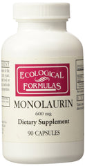 Ecological Formulas Monolaurin 600mg bottle label