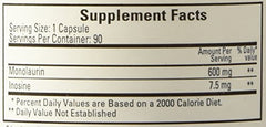 Dietary supplement Monolaurin 600mg image
