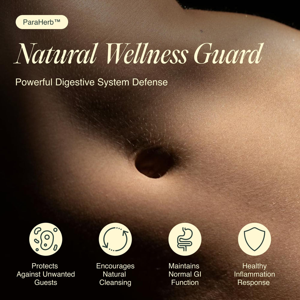 Ecosh ParaHerb ingredients collection highlights herbal blend for comprehensive gut health support