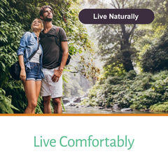 Packaging and label close-up of ecostream Naturals Relaxant