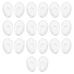 ECSiNG insert nose pads for Silhouette rimless glasses - close-up