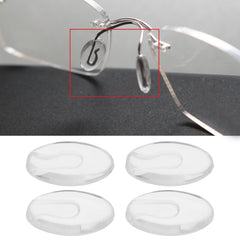 Soft silicone nose pads for replacement
