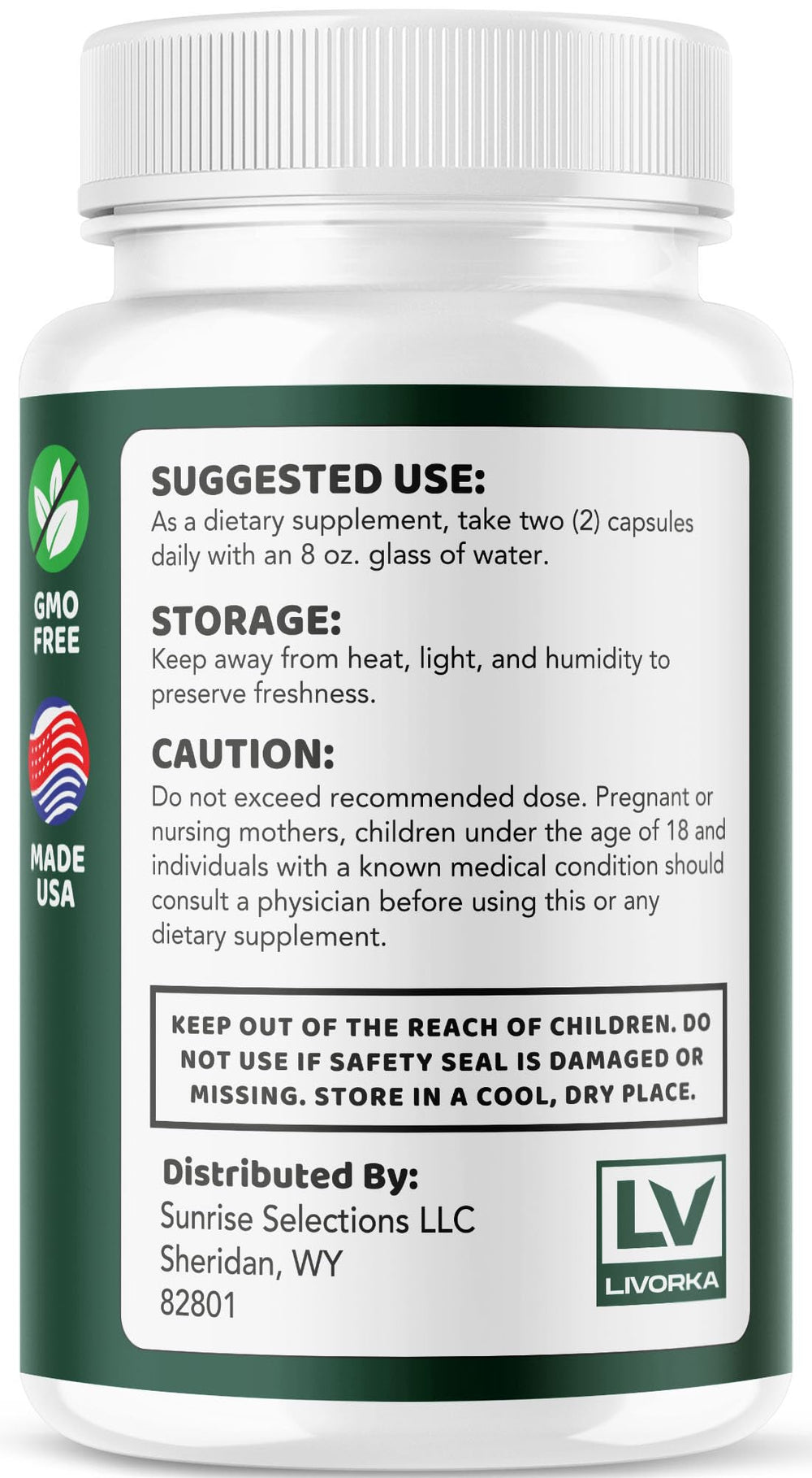 Two-month supply: 120 capsules