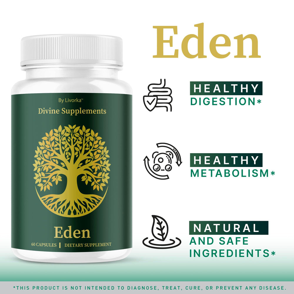 Eden Capsules bottle front