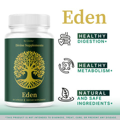 Eden Capsules bottle front