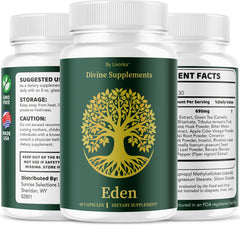 Lifestyle shot of Eden Capsules for daily wellness