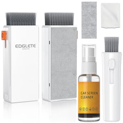 Edglete high-density soft brush for glasses