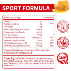 EDUDYF Keto ACV Gummies bottle back shows vegan-friendly ingredients for daily use