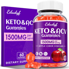 EDUDYF gummies beside breakfast plate portraying daily routine compatibility
