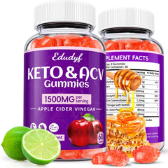 EDUDYF Keto ACV Gummies bottle packaging