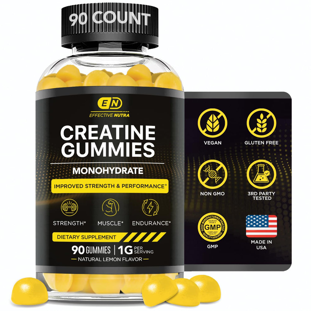 Effective Nutra Creatine Monohydrate Gummies bottle front