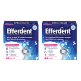 Box of Efferdent Complete Clean denture and retainer cleaner tablets in a 2-pack (44 count each)