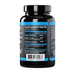 eFlow Creatine Capsules bottle on a white background