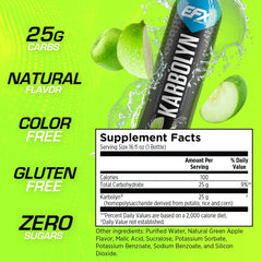 EFX Sports single-serve Karbolyn pouch showing portability and convenience