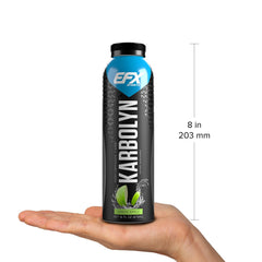 EFX Sports Karbolyn at outdoor training scene delivering portable performance fuel