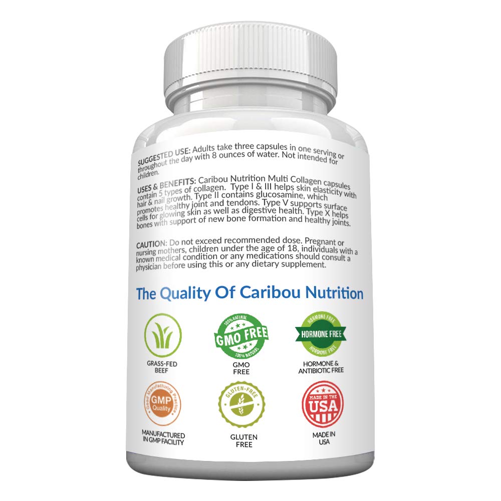 Eggshell and chicken bone broth collagen capsules