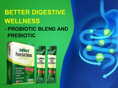 EGUOO Pure Gut Detox bottle dispense demonstrates easy daily serving and convenience.