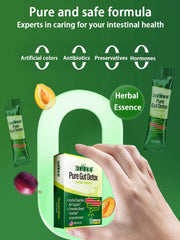 EGUOO Pure Gut Detox in-use packet for on-the-go cleanse on busy days.